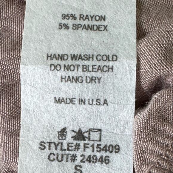 Pretty Good Lavender Sleeveless Ruffle Tank Top Size Small - Picture 7 of 7